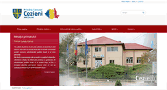 Desktop Screenshot of primariacezieni.ro
